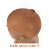 LPOW Wig Caps 20 Pieces Brown Wig Caps, Soft Thin Stretchy Nylon Stocking Wig Caps